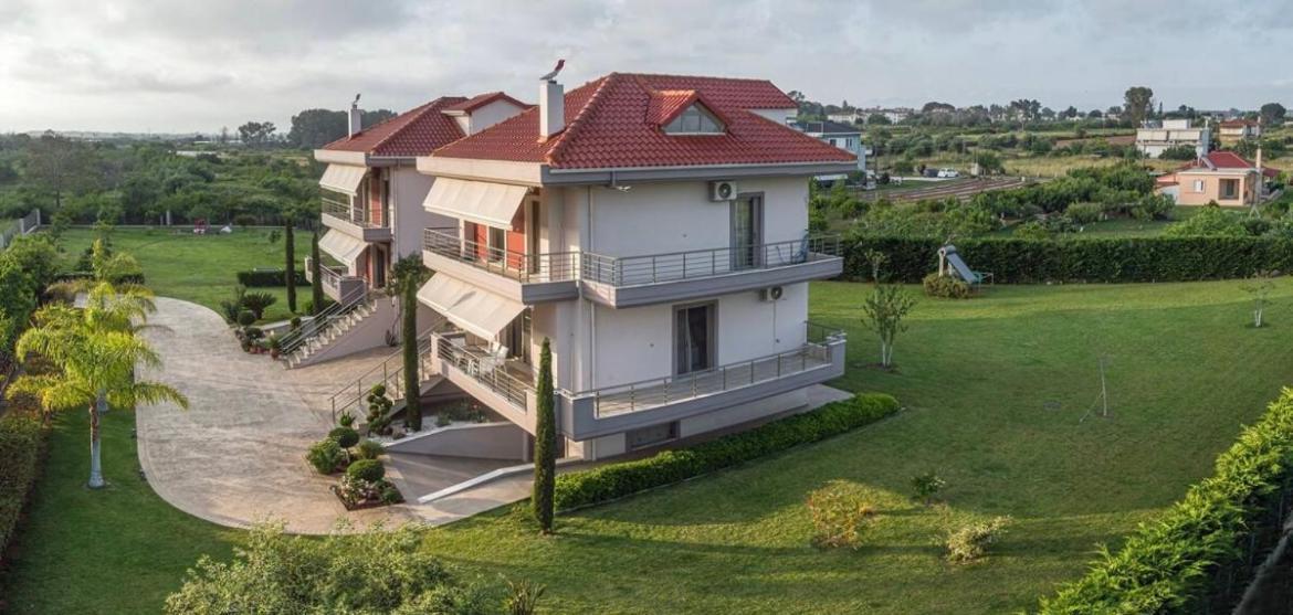 "Aeolos" Luxury Villa Preveza Exterior foto